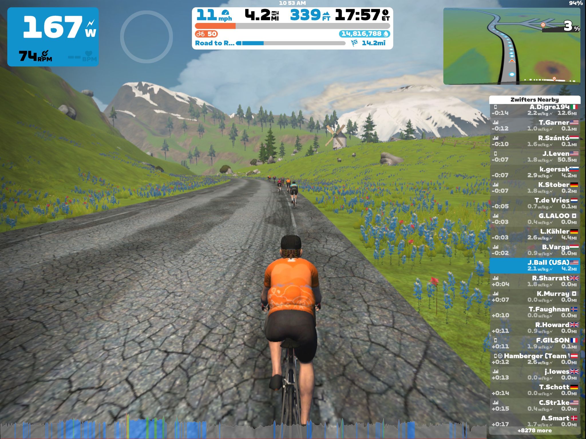 Zwift – Road To Ruins – The Bike Crank