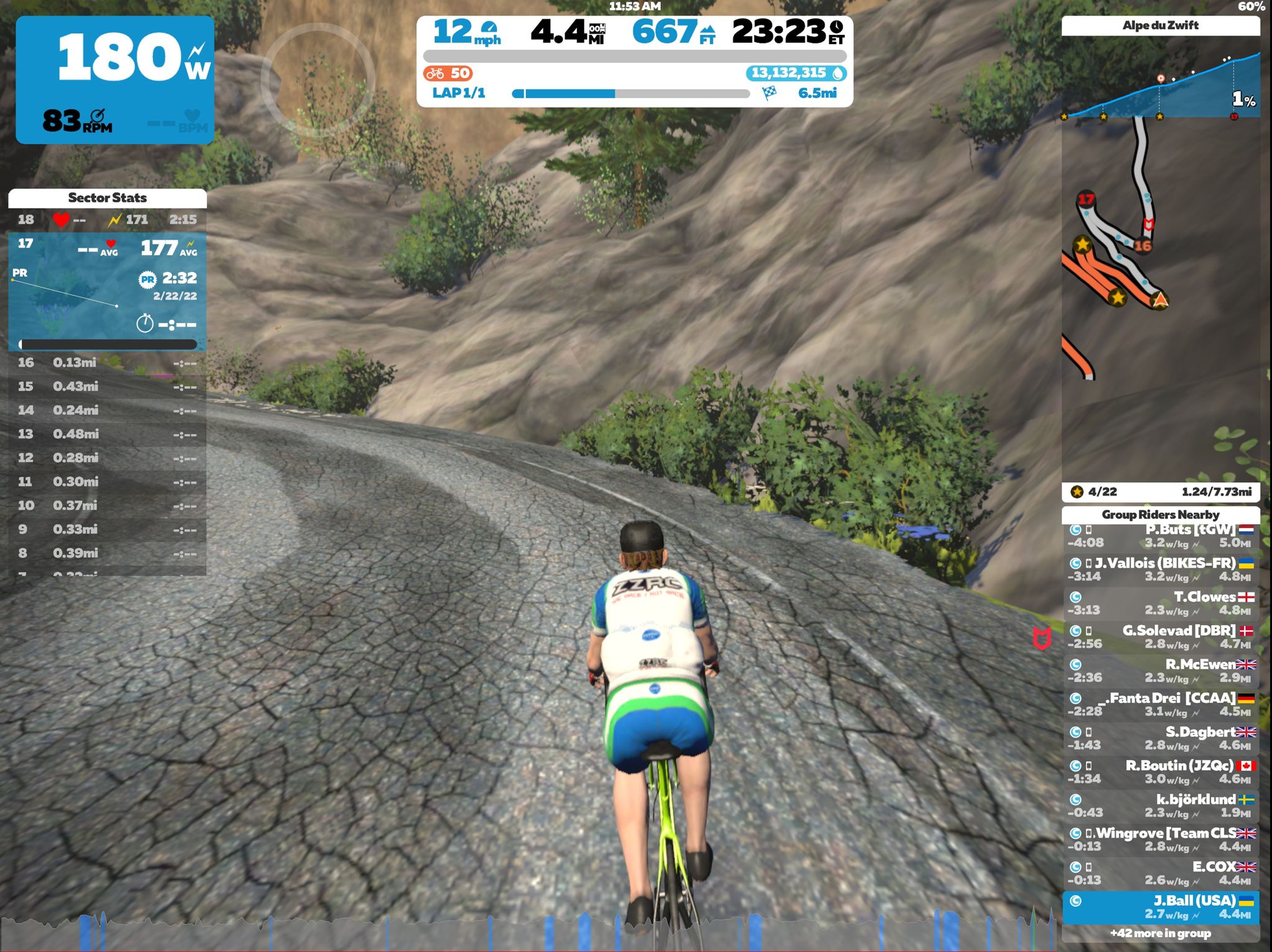 zwift best climbing bike