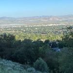 View of Cache Valley in the morning