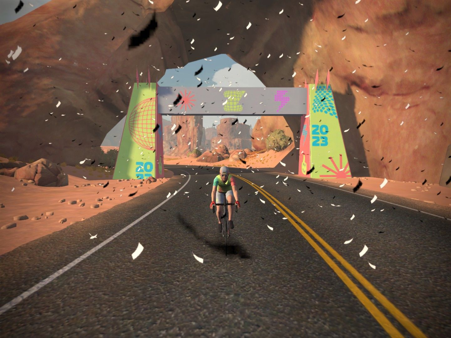 zwift with mountain bike