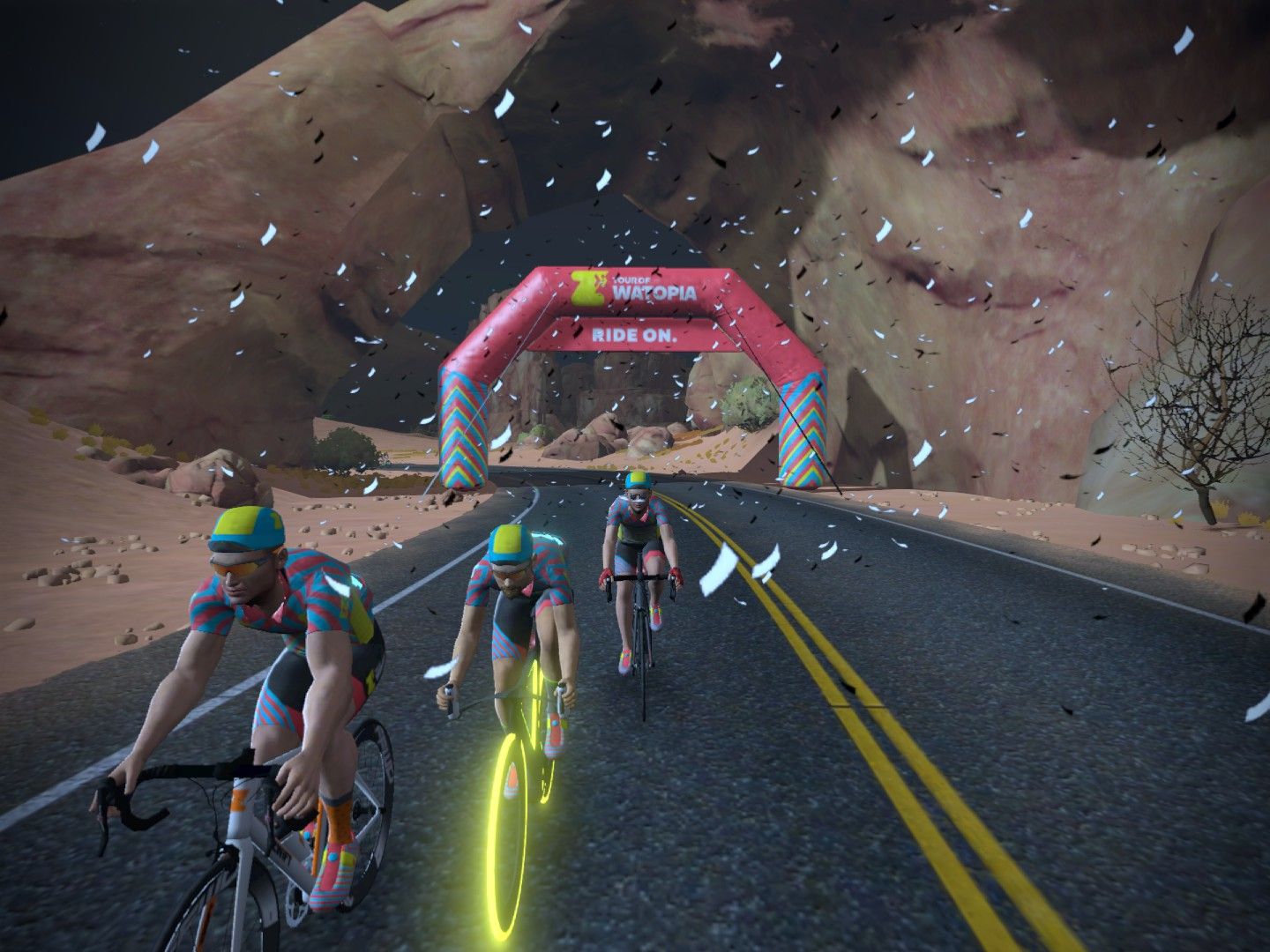 Zwift Tour of Watopia Stage 2 the B route The Bike Crank