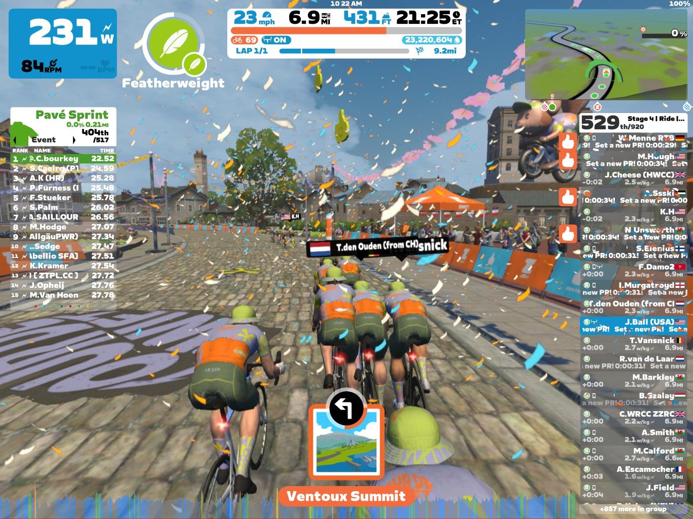 Zwift – Group Ride: Stage 4 B Ride – The Bike Crank