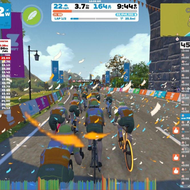 Tour de Zwift Stage 2 screenshot