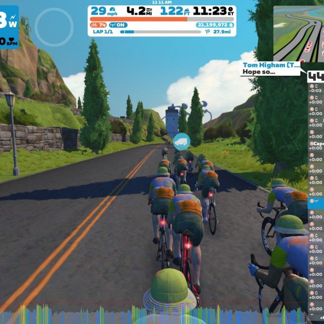 Tour de Zwift Stage 8 screenshot